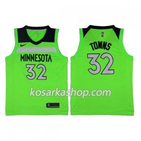 Dres Minnesota Timberwolves Karl-Anthony Towns 32 Nike 2017-18 Zelena Swingman